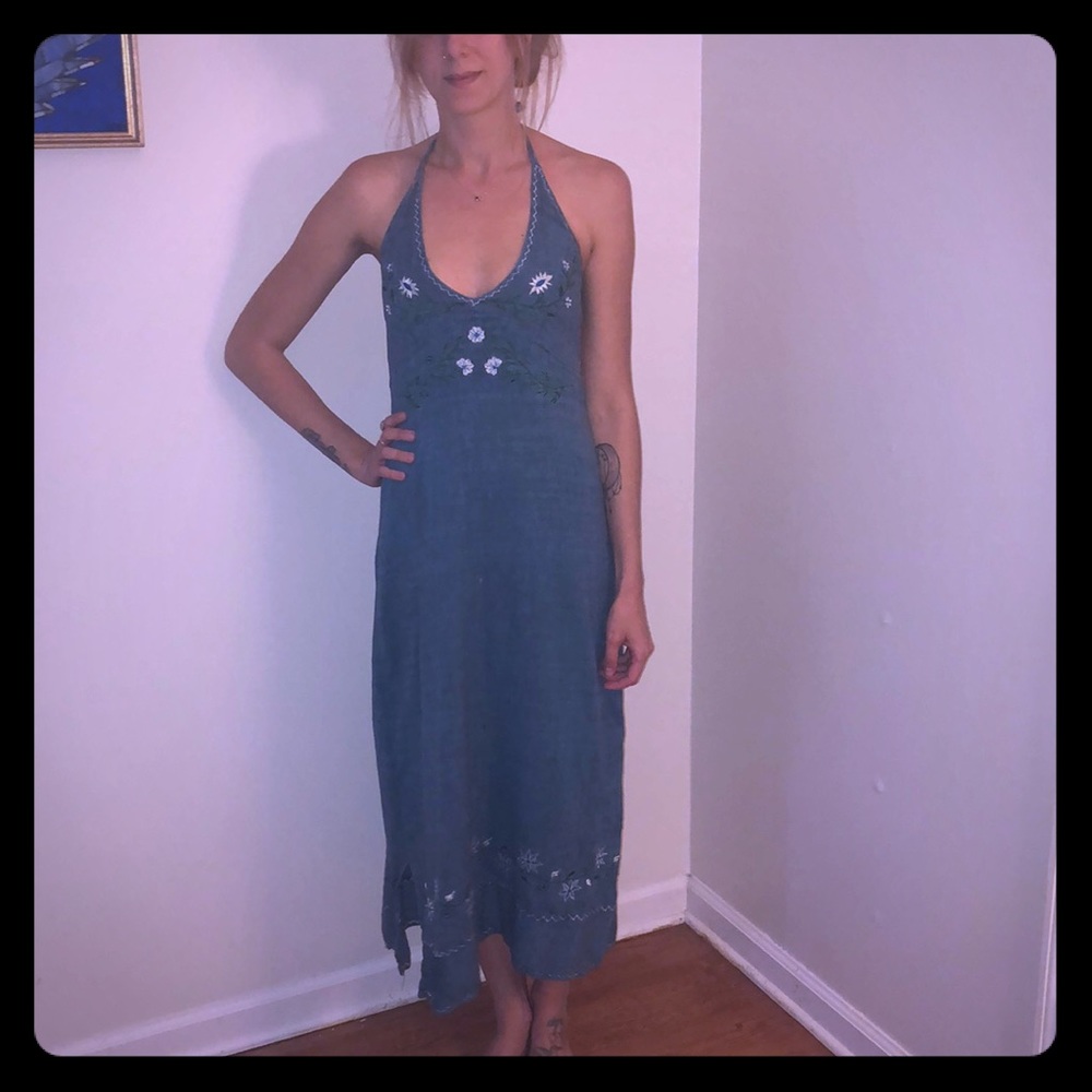 Gypsy backless dress
